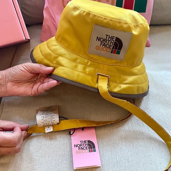 The North Face x Gucci Agar. Limited Edition. Reversible. Brown/Yellow (Small) - Picture 4 of 5